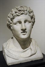 Bust of King Demetrius I of Macedon.