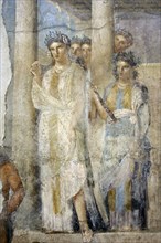 Roman fresco depicting Iphigenia in Tauris.