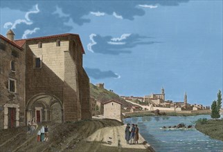 Girona in 1806.