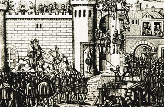 Execution of members of Amboise conspiracy.
