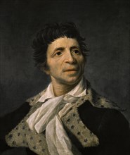 Jean-Paul Marat (1743-1793). Radical journalist and politician during the French Revolution. Portrait by Joseph Boze , 1793.