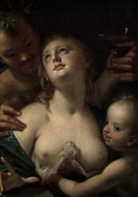 Bacchus, Venus and Cupid.