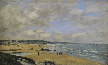 Beach at Trouville.