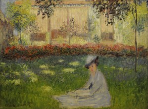 Woman in a Garden.