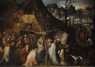The Adoration of the Magi.