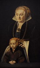 A Lady and Her Daughter.