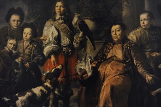 Crimean Falconer of King John II Casimir with his Family, also known as The Family Portrait.