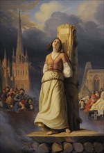 Joan of Arc's Death at the Stake (Right-Hand Part of ''The Life of Joan of Arc'' Triptych).