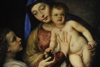 Madonna and Child with Mary Magdalene.