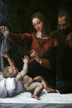 Holy Family, called Virgin of the Veil.