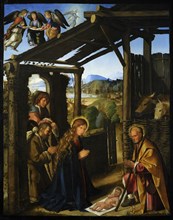 Adoration of the shepherds.