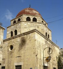Syria. Damascus. Zahirie Madrasa. Exterior. Photo before Syrian Civil War