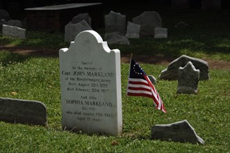 Tomb of Captain John Markland and his wife Sohia Markland.