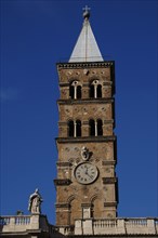Basilica of Santa Maria Maggiore. The bell tower.