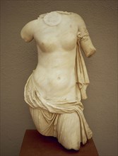 Roman era. Statue of Aphrodite or Venus. 1st century. Ephesus Museum. Selcuk. Turkey.