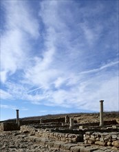 Numancia. Ancient Celtiberian settlement. Famous in the Celtiberian Wars. Roman ruins. Near Soria. Spain.