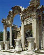 Turkey. Ephesus. Temple of Hadrian. 2nd century. Near Selcuk.