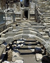 Turkey. Hierapolis. Theatre. Ruins. 2nd-3rd century.