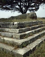 Basement of the Pergamon Zeus Altar.
