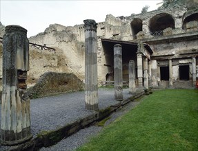 Ruins of Palaestra.