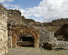 Bakery. Ruins of Oven.