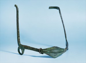 Bridle of horse. Bronze. Roman. From Valladolid. Episcopal Museum of Vic. Catalonia. Spain.