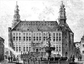 The townhall of Aachen