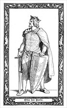 Otto IV. was one of two rival kings of Germany from 1198 on