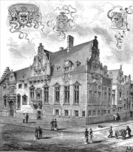 The Palais de Marguerite d Avtriche palace in Mechelen