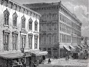 the Occidental Hotel in the year 1862