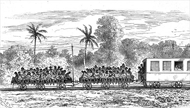 wagons of the poor people
