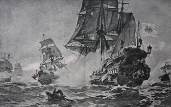 the Brandenburger attack the spanish treasure fleet 1681