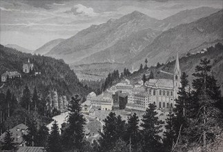 Bad Gastein is a spa town in the district of St. Johann im Pongau