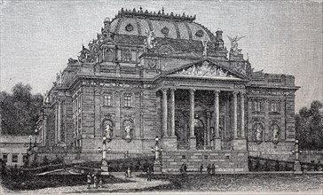 the theater of Wiesbaden