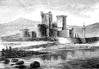 the ruins of Halicarnassus