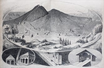 The railway on Mount Vesuvius