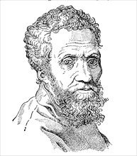 Michelangelo di Lodovico Buonarroti Simoni or more commonly known by his first name Michelangelo; 6 March 1475 – 18 February 1564 was an Italian sculptor