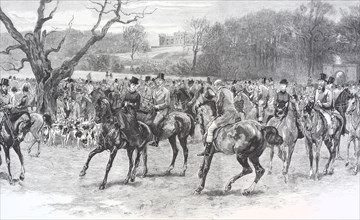 the empress of Austria in the hunting field