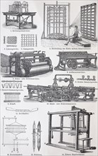 various weaving machines
