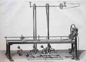 Spinning machine for textiles