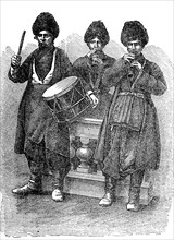 Persische Musikanten in Kontantinopel