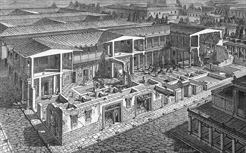 Average of a Roman house in the 3rd century
