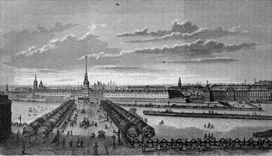 The Admiralty of St. Petersburg