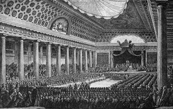 The opening of the Estates General on 5 May 1789