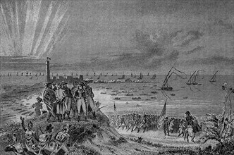 Landing of the French army in Egypt on 1 July 1798