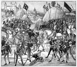 The Battle of Crécy on 26 August 1346 marked the beginning of the Hundred Years' War on the European mainland. In this battle