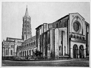 Romanesque church Saint Sernin in Toulouse