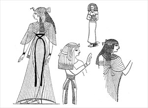 Female costumes in ancient Egypt