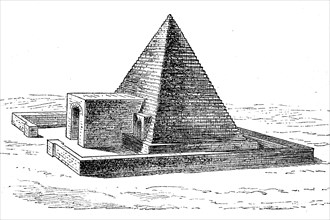 Tomb pyramid of Abydos