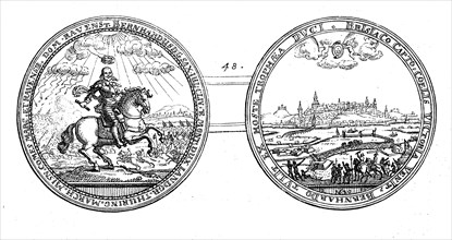 Commemorative coin of Bernhard of Weimar on the conquest of Breisach